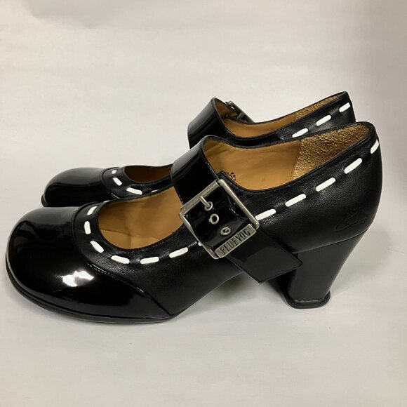 *BRAND NEW* Fluevog 2020 Operetta DR. HENRY Mary Janes, Size 9.5 (best for 9)! - Picture 3 of 14